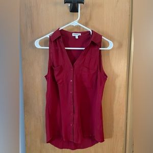 Express - XS- red tank (blouse)